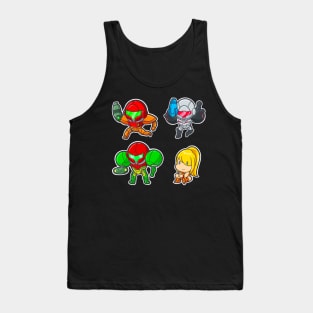 Chibi Metroid (Pack 2) Tank Top